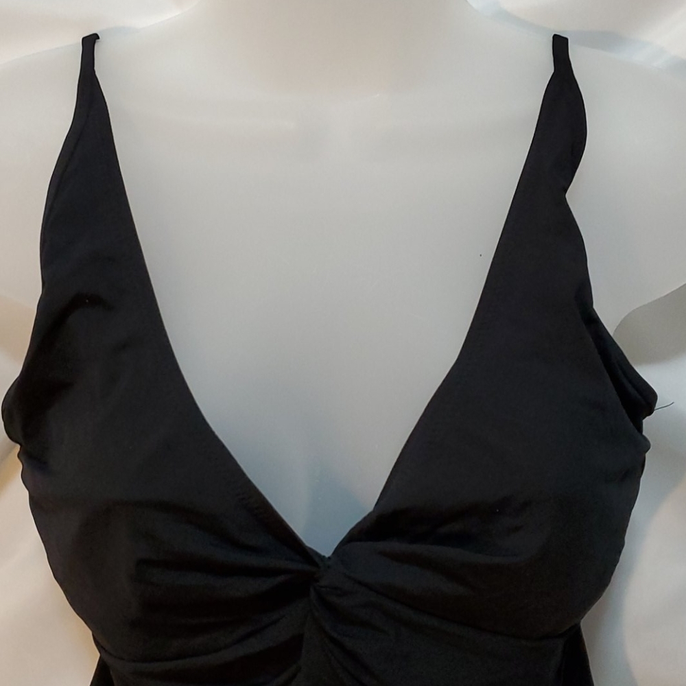 Coco Reef Blk Tankini Top 32 C With Bottom Sz Sm - Picture 3 of 5